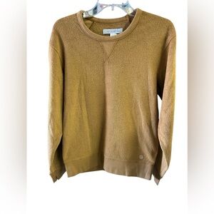 Outerknown S Hightide golden yellow crewneck sweatshirt